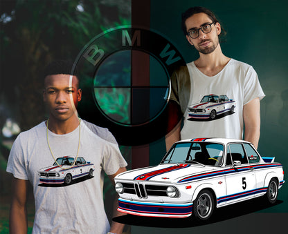 Motorsport BMW Custom DTF Design - High Quality DTF Print on Cotton