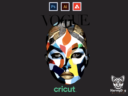 VOGUE Design V1 - SVG / PNG / Ai Download - Beautiful Garment Design, Vogue Magazine, Ethnic Design, Africa, Tribal, Cultural