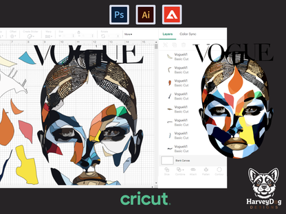 VOGUE Design V1 - SVG / PNG / Ai Download - Beautiful Garment Design, Vogue Magazine, Ethnic Design, Africa, Tribal, Cultural