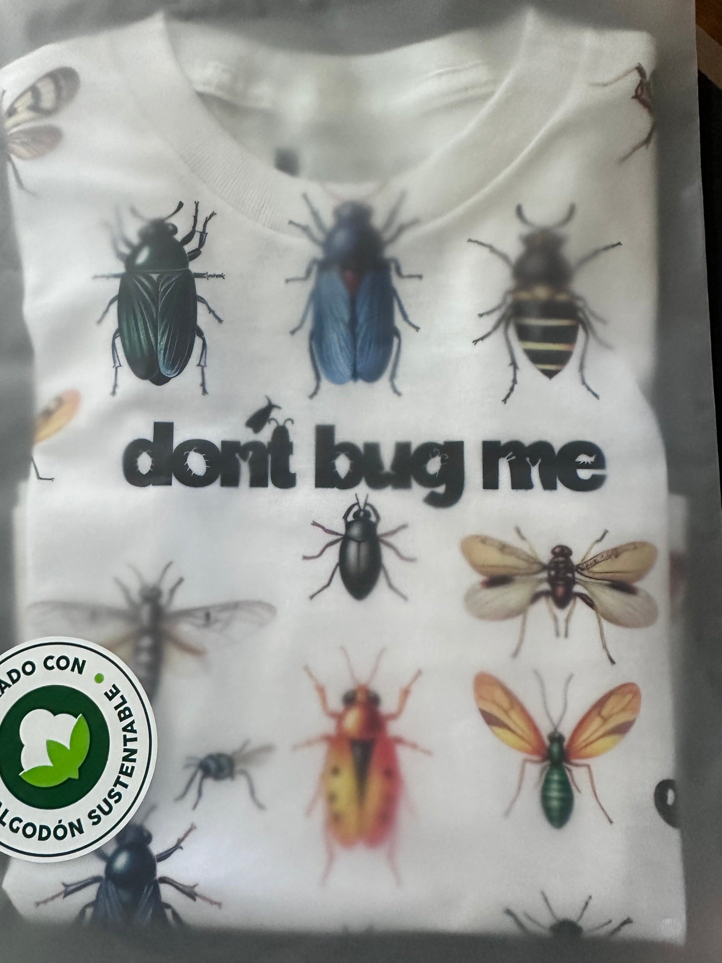 "Don't Bug Me" Bugs T-Shirt for Kids Age 4, 5-6, 6-7, 7-8, 8-9