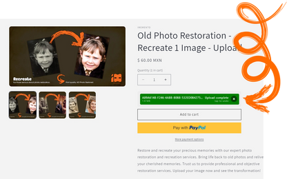 Old Photo Restoration - Recreate 1 Image - Upload Intro Offer $2.99USD