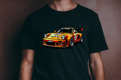 Motorsport 911 Custom DTF Design - High Quality DTF Print on Cotton