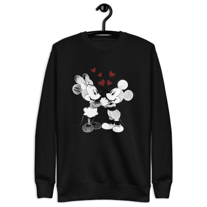 1928 in Love Sketch Mickey Mouse SVG, Minnie Mouse PNG, LOVE Beautiful Illustration, Vintage Mickey png, Vintage Minnie png, 300pdi download, dtf enhanced.